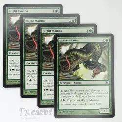 Blight Mamba x4 Playset 4x MTG Magic the Gathering Scars of Mirrodin SOM - Image 1