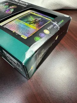 MTG Universes Beyond Commander Deck Lord Rings Food & Fellowship NEW box dmg - Image 2
