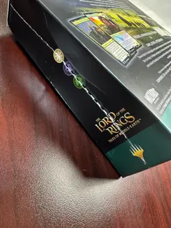 MTG Universes Beyond Commander Deck Lord Rings Food & Fellowship NEW box dmg - Image 3