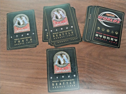 37x Basic Land World Championships - various decks from 1997-2002 - MTG - Image 2