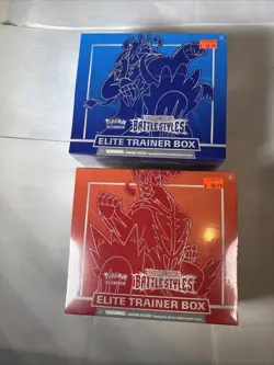 Pokemon Sword & Shield Battle Styles Elite Trainer Box ETB Lot of 2 New! Sealed! - Image 1