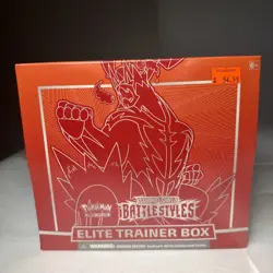 Pokemon Sword & Shield Battle Styles Elite Trainer Box ETB Lot of 2 New! Sealed! - Image 4