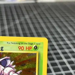 1999 Pokemon Base Set Nidoking Holo 11/102 - Unlimited WotC Vintage HP - Image 3