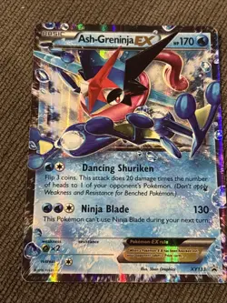 Pokemon TCG Ash-Greninja EX XY133 See Pics - Image 1