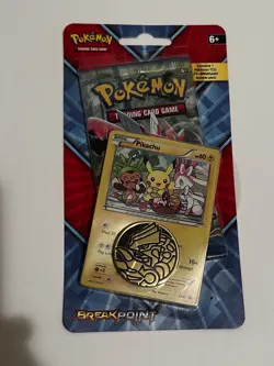 Pokemon XY Breakpoint Blister Pack With PIKACHU XY95 Promo - Factory Sealed - Image 1