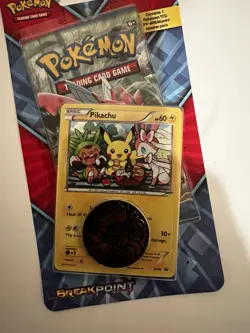 Pokemon XY Breakpoint Blister Pack With PIKACHU XY95 Promo - Factory Sealed - Image 2