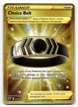 Choice Belt (Secret) SWSH10: Astral Radiance - Pokemon NM 211/189 - Image 1