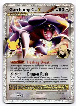 Garchomp C LV.X Celebrations: Classic Collection - Pokemon NM 145/147 - Image 1