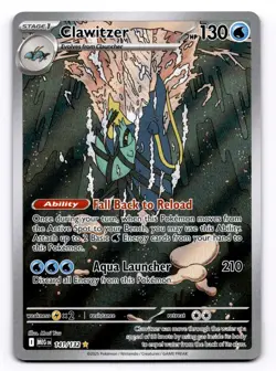 Clawitzer ME01: Mega Evolution - Pokemon NM 141/132 - Image 1