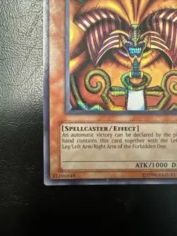 Exodia The Forbidden one DDS-003 Dark Duel Stories Promo Near Mint NM - Image 4