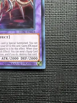 Yu-Gi-Oh! TCG Cyberdarkness Dragon 1st Edition LEDU-EN024 NM - Image 4