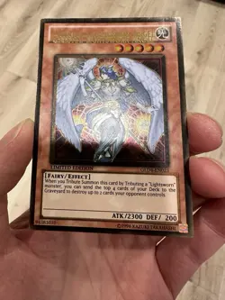 Yugioh Misprint Double Name Error Celestia Lightsworn Angel GLD4 LP Gold Series - Image 4