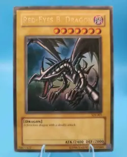 Red-Eyes B. Dragon SDJ-001 Starter Deck: Joey-Unlimited Edition HP - DMG - Image 1