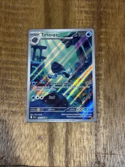 Tirtouga 106/086 Pokemon TCG Black Bolt Illustration Rare Card English NM - Image 1