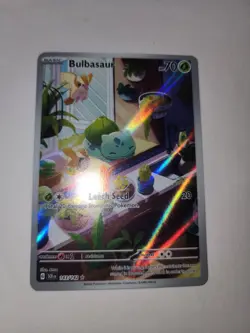 Bulbasaur 143/142 - Stellar Crown Pokemon TCG Illustration Rare 2024 - NM Card - Image 1
