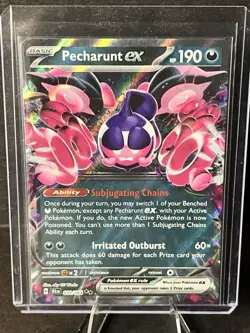Pokemon TCG Pecharunt EX Ultra Rare Shrouded Fable Card 039/064 - Image 1