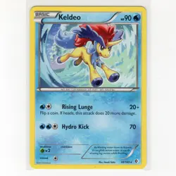 Pokemon TCG Keldeo 48/149 BW Boundaries Crossed Regular Rare Card EN-LP 2012 - Image 1
