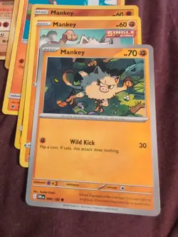 Mankey & Primeape Pokemon Cards - Image 2