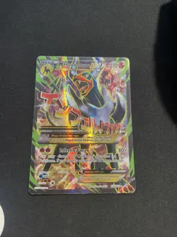 Pokemon Mega Houndoom EX Ultra Rare Card 154/162 Breakthrough - Image 1