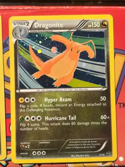 2x Pokemon Card Dragonite Dragon Vault Cosmo Holo 5/20 LP/MP - Image 3