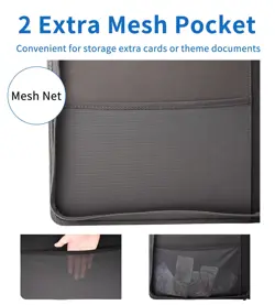 1000+ Pockets Trading Card Binder, 16 Pocket Side Loading Card Holder Album f... - Image 4