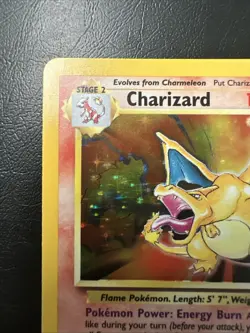 1999 Base Set Charizard 4/102 - Holo Pokemon Card Vintage WOTC NM Clean - Image 2