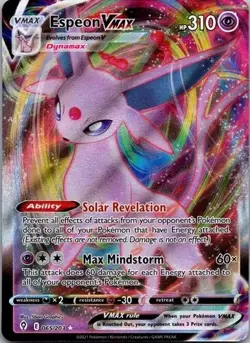 Espeon VMAX 065/203 Full Art Pokemon Trading Card - Image 1