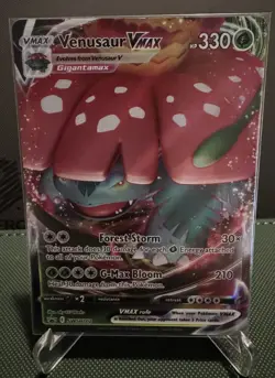 Venusaur VMAX SWSH102 Sword & Shield Promo Holo Card Near Mint Condition - Image 2