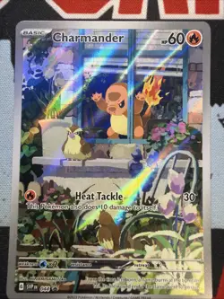 Charmander 044/SVP Pokemon Card Scarlet & Violet Promo Illustration Rare Holo - Image 1