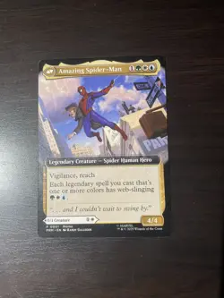 Magic The Gathering Amazing Spider-Man PROMO CARD NM 2025 NYCC MTG Peter Parker - Image 1