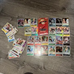 Op13 150 Card Bulk Lot Holo Common UC Rare Carrying On His Will One Piece Op-13 - Image 2