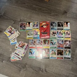 Op13 150 Card Bulk Lot Holo Common UC Rare Carrying On His Will One Piece Op-13 - Image 3