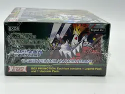 Digimon Card Game Chain of Liberation Booster Box EX08 English Edition Sealed - Image 2