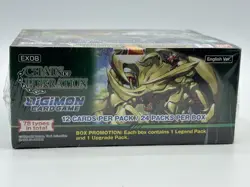 Digimon Card Game Chain of Liberation Booster Box EX08 English Edition Sealed - Image 3