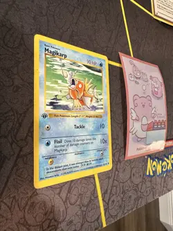 Pokemon Card Magikarp 35/102 Base Set Shadowless 1st Edition English 202🔥HP🔥 - Image 2