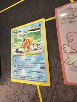 Pokemon Card Magikarp 35/102 Base Set Shadowless 1st Edition English 202🔥HP🔥 - Image 3