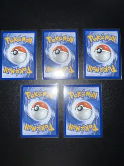 Pokemon TCG 5 Card Trick Or Trade Cosmo Holo Lot - Image 2
