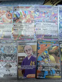 Pokemon Card Lot Of 10 FULL ART, Prismatic! All NM - Image 3