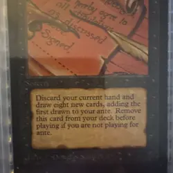 1993 MtG CE Contract From Below Magic: the Gathering PSA 8 BANNED - Image 5