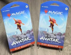 (x2) Magic: The Gathering - Avatar: The Last Airbender - Play Booster Pack - MTG - Image 1