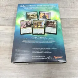 MTG 2017 Feline Ferocity Commander Deck Factory Sealed Magic Gathering English - Image 2