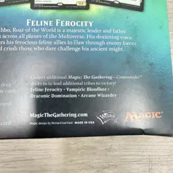 MTG 2017 Feline Ferocity Commander Deck Factory Sealed Magic Gathering English - Image 4