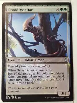 Brood Monitor - Battle for Zendikar - Magic the Gathering MTG Nice! - Image 1