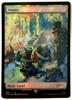 MTG Wastes *FULL ART FOIL* Secret Lair Drop Series 705 NM - Image 1