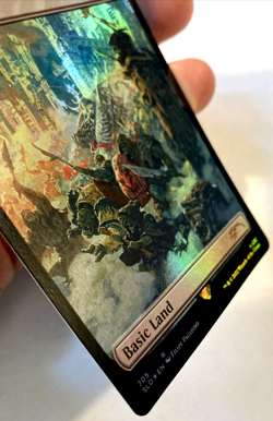 MTG Wastes *FULL ART FOIL* Secret Lair Drop Series 705 NM - Image 2