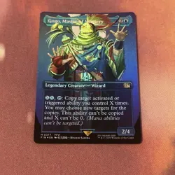 Gogo, Master Of Mimicry Borderless Foil, MTG Single, FIN 0377 Mythic NM - Image 1