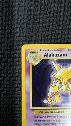 Pokemon TCG Alakazam Base Set 1/102 Holo 1999-2000 Wizards Base Set - Image 2