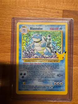 Blastoise #2/102 Holo Celebrations Classic Collection Pokemon NM - Image 1