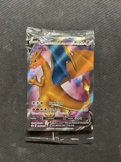 Pokemon TCG Charizard V SWSH050! Sealed In Bag! See Description! - Image 1