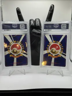 2000 Pokemon Japanese Neo PSA Graded Lot of 2 Jumpluff and Meganium Holo 8 and 5 - Image 3